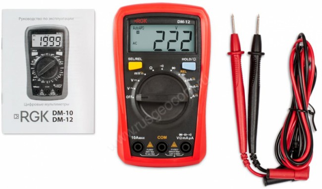 Мультиметр RGK DM-12