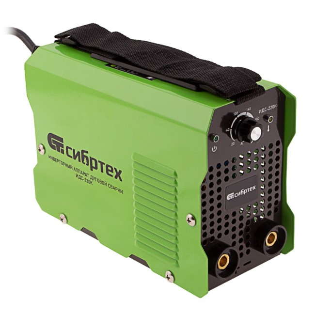 Инверторный аппарат дуговой сварки ИДС-220K Сибртех Инверторный аппарат дуговой сварки ИДС-220K Сибртех