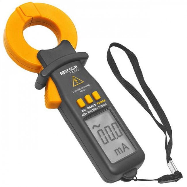 Компактные цифровые токоизмерительные клещи МЕГЕОН 70060