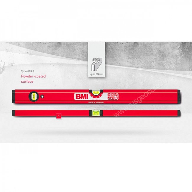 Строительный уровень BMI Superstar 699A 60 см