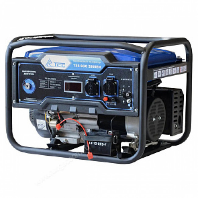 Бензиновый генератор TSS SGG 2800EN + колесный комплект TSS 029623