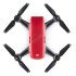 Квадрокоптер DJI Spark Lava Red, красный с 2 дополнительными батареями