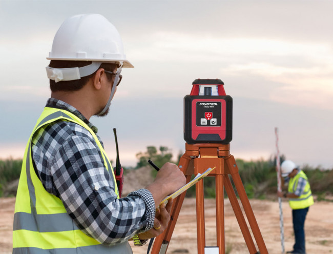 Ротационный лазерный нивелир  CONDTROL HR с детектором X-actRoto