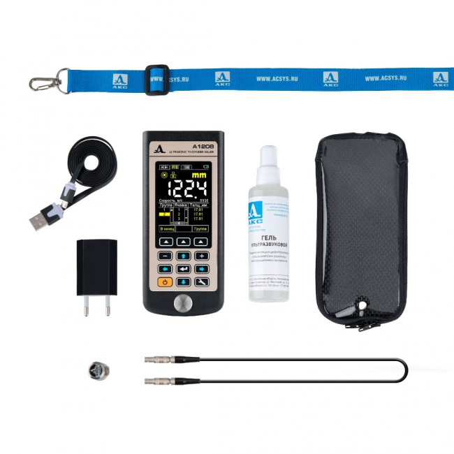 Ультразвуковой толщиномер А1208
