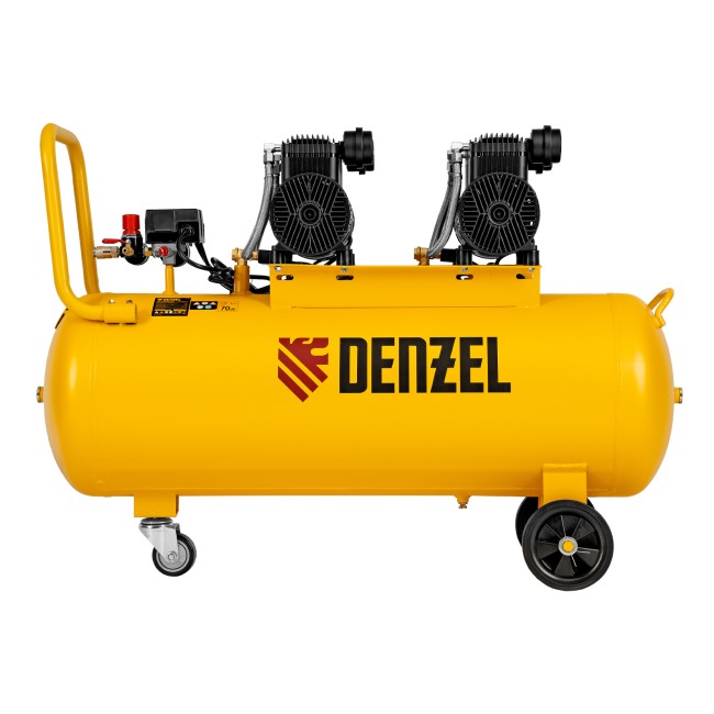 Компрессор безмасляный малошумный DLP-3000/100 Denzel