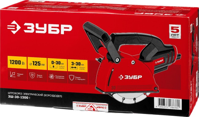 Штроборез ЗШ-30-1200 Т ЗУБР Штроборез ЗШ-30-1200 Т ЗУБР
