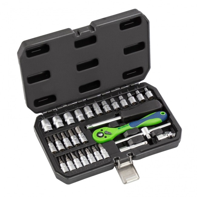 Набор инструментов 1/4" CrV 29 предметов Сибртех Набор инструментов 1/4" CrV 29 предметов Сибртех