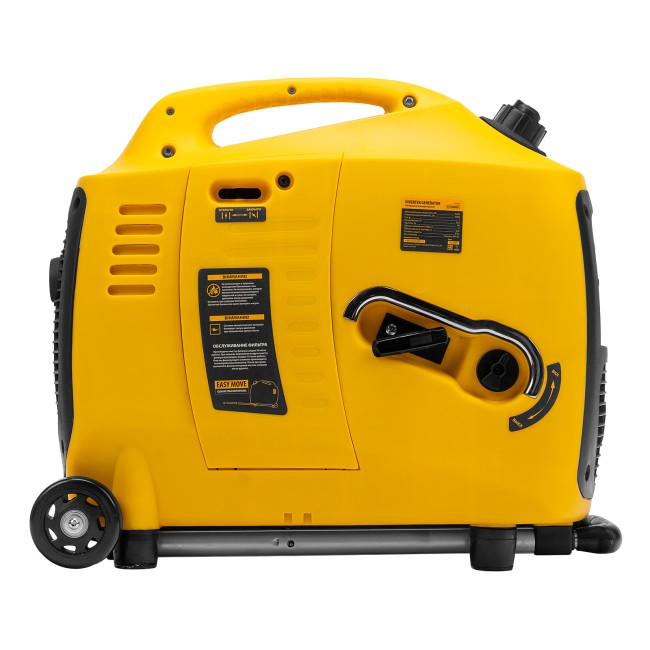 Генератор инверторный GT-3200iSE, 3.2 кВт, 230 В, бак 6 л, закрытый корпус, электростартер Denzel Генератор инверторный GT-3200iSE, 3.2 кВт, 230 В, бак 6 л, закрытый корпус, электростартер Denzel