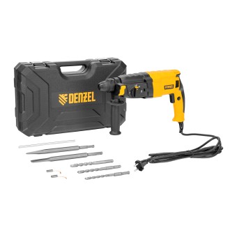 Перфоратор электрический RHB-750-24, SDS-plus, 750 Вт, 2,7 Дж, 4 реж. Denzel