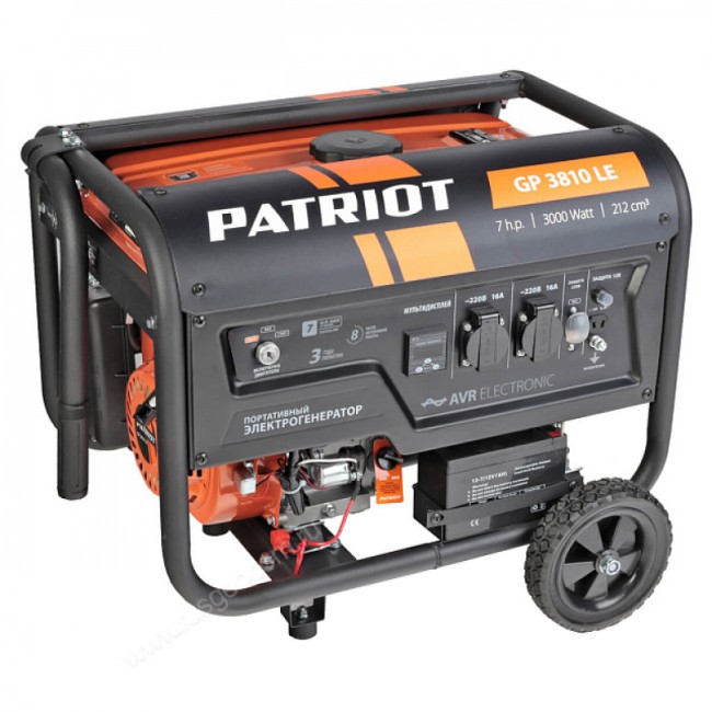 Бензиновый генератор Patriot GP 3810LE