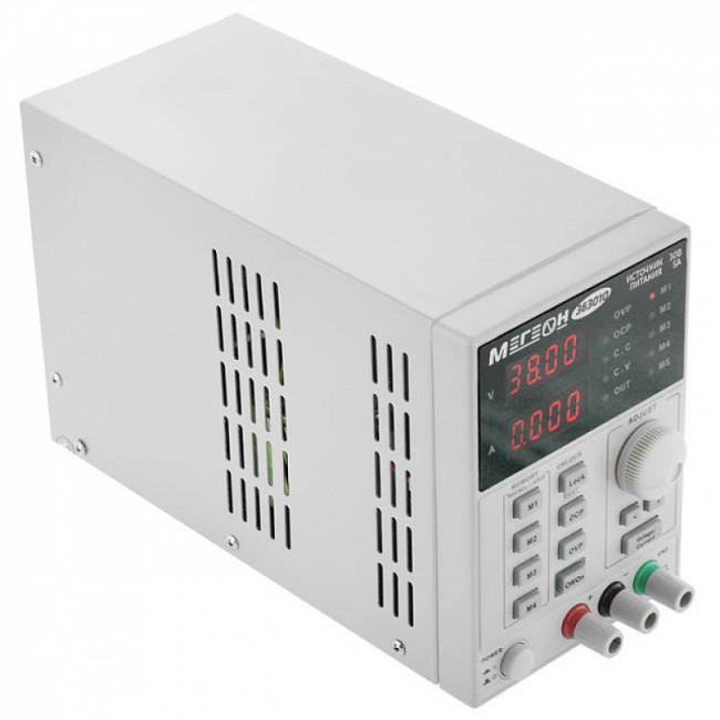 Одноканальный программируемый линейный источник питания МЕГЕОН 363010