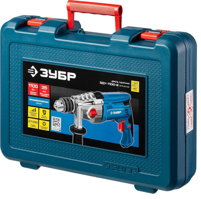 Ударная дрель ЗДУ-1100 ЭРМКМ2 ЗУБР