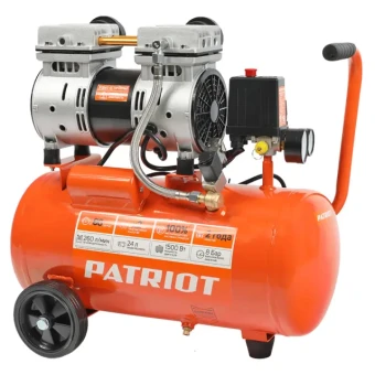 Компрессор поршневой безмасляный Patriot WO 24-260S
