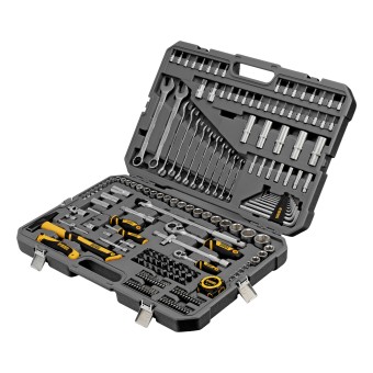 Набор инструментов 1/2", 1/4" 194 предмета Denzel
