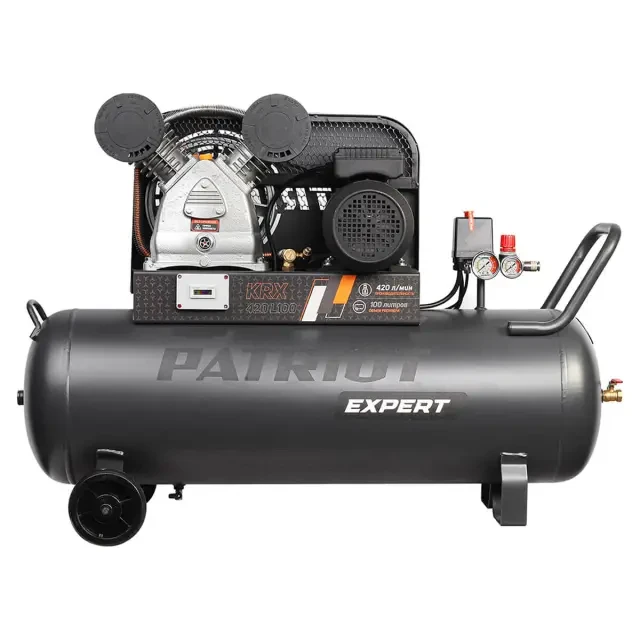 Компрессор поршневой ременной Patriot KRX 420 L100
