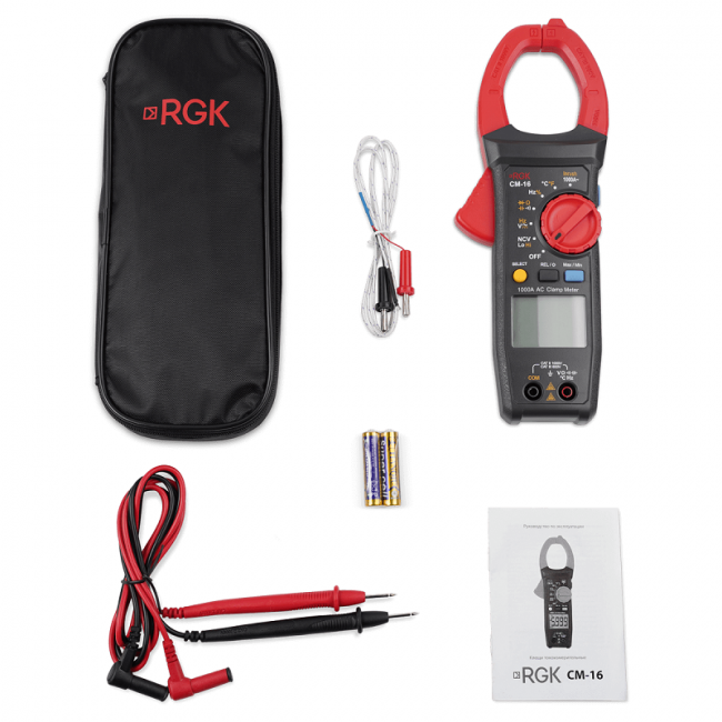 Токоизмерительные клещи RGK CM-16