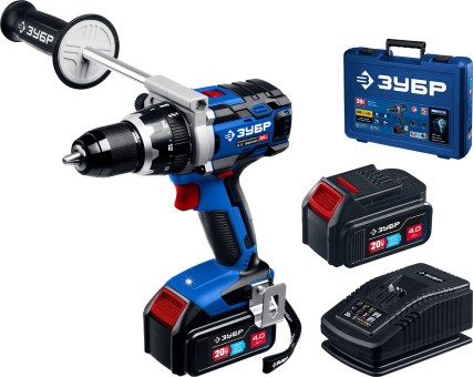 Дрель-шуруповерт бесщеточная DB-211-42 ЗУБР 2 АКБ Дрель-шуруповерт бесщеточная DB-211-42 ЗУБР 2 АКБ