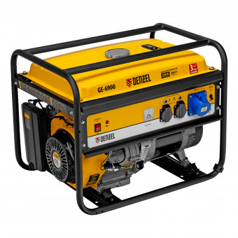 Генератор бензиновый GE 6900, 5.5 кВт Denzel