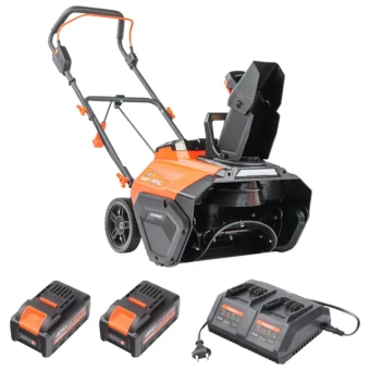 Снегоуборщик аккумуляторный Patriot PE 4542 LCT с 2хАКБ 4 Ач + ЗУ двойное Снегоуборщик аккумуляторный Patriot PE 4542 LCT с 2хАКБ 4 Ач + ЗУ двойное