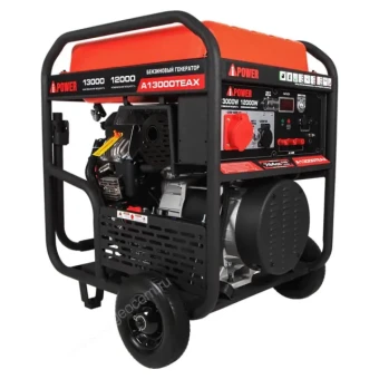 Бензиновый генератор A-iPower A13000TEAX + блок автозапуска A-iPower 230В/400В 100А 8 ПИН