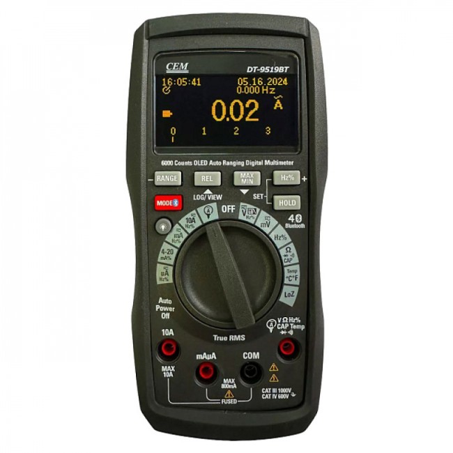Мультиметр CEM DT-9519BT Мультиметр CEM DT-9519BT