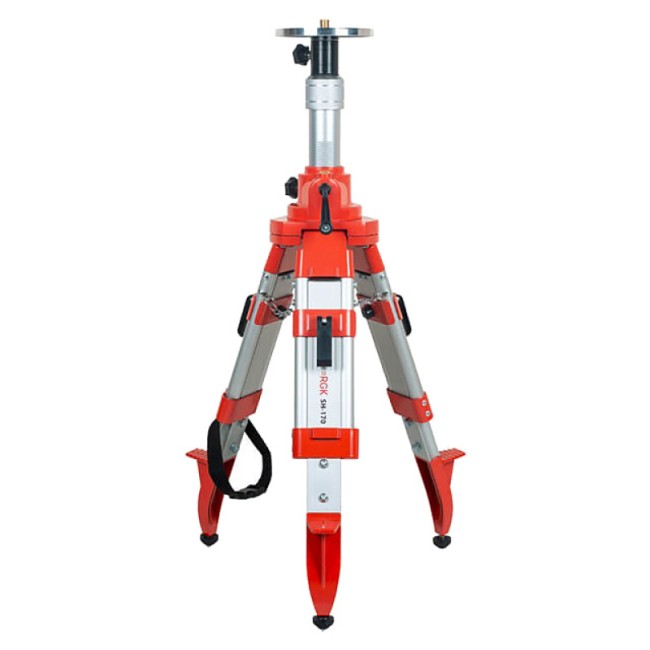 Комплект: ротационный нивелир RGK SP-100G + элевационный штатив RGK SH-170 Комплект: ротационный нивелир RGK SP-100G + элевационный штатив RGK SH-170