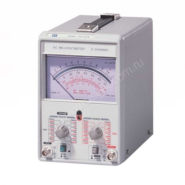 Милливольтметр GW Instek GVT-427B Милливольтметр GW Instek GVT-427B