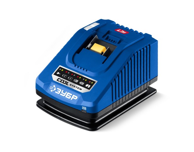 Зарядное устройство для LMS АКБ, TC-20-1 ЗУБР Turbo CHARGE, 20 В, 1 порт, 1 х 6 А