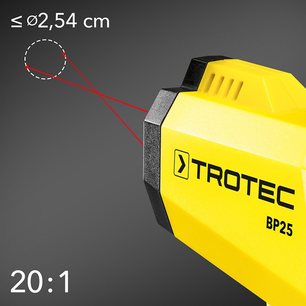 Пирометр Trotec BP25 с измерением точки росы Пирометр Trotec BP25 с измерением точки росы
