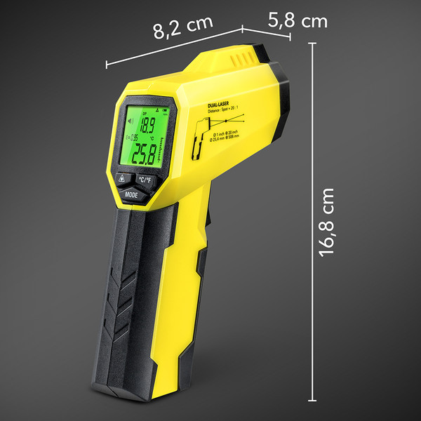 Пирометр Trotec BP25 с измерением точки росы Пирометр Trotec BP25 с измерением точки росы
