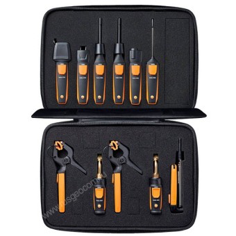 Набор смарт-зондов для холодильных и вентиляционных систем (кейс/2x testo 549i 2 Gen,2x testo 115i 2 Gen ,2x 605i 2 Gen, 805i, 405i,410i, 905i, 510i), протокол калибровки, батарейки