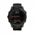 Часы Garmin Fenix 7 Sapphire Solar титановый черный DLC с черным ремешком