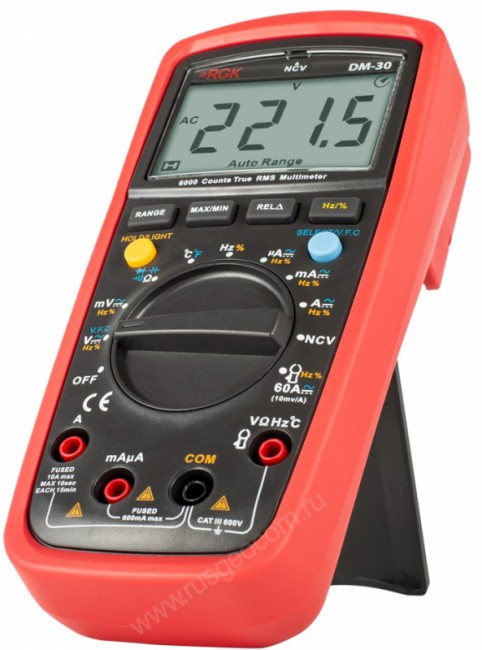 Мультиметр RGK DM-30 с поверкой Мультиметр RGK DM-30 с поверкой