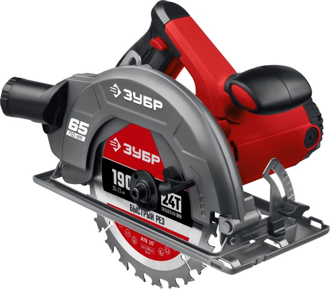 Циркулярная пила дисковая ПД-65 ЗУБР